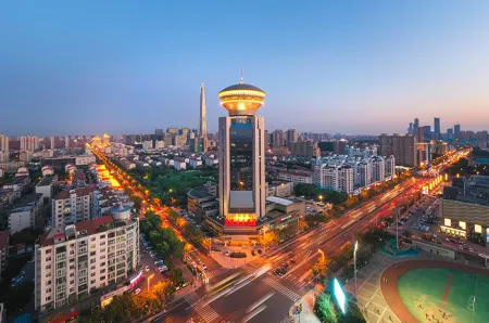 Teda Central Hotel Отели рядом с достопримечательностью «Taida Financial Plaza E3AB»