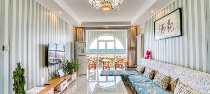 Qingdao Golden Beach coastal first line Seaview apartment Hoteles en Qingdao
