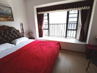 惠州小径湾十里银滩梵高的海海花海景大床房公寓 - 舒适二室二厅套房