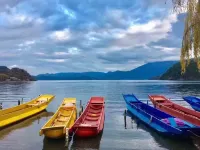 Mosuo Garden Lake Shore Panoramic View|Azure Ripples Vista Resort Hotel (Big Falling Water Village) - 3-نجوم