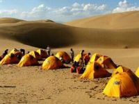 敦煌龙湾沙漠露营基地 - 沙漠露营单人帐篷房(公共卫浴)