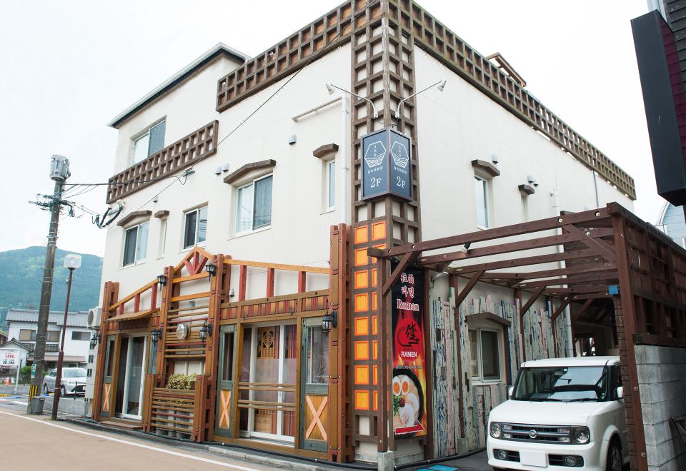 유후인역에서 호텔까지의 거리