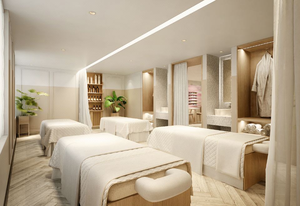 하노이 레 자르딘 호텔의 조식 뷔페