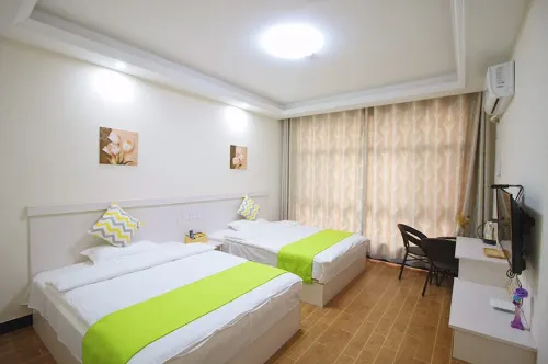 Bamboo and Apricot Garden House