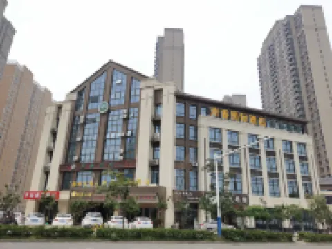 岸香國際飯店（合肥天水路張窪地鐵站店） 张瓦附近的飯店