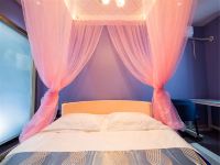 银川蓝色月亮主题酒店 - 精致浪漫一室圆床房