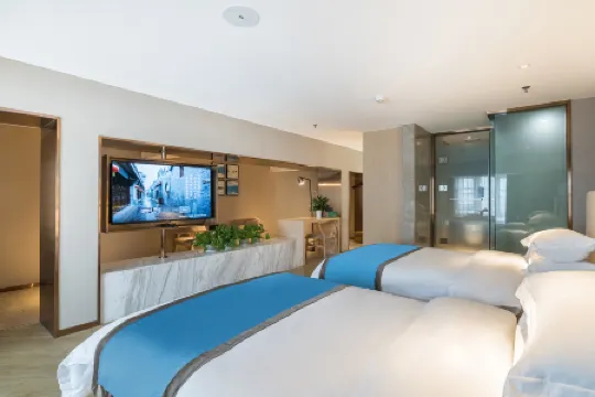 Chongqing Chaomu Collection Hotel (Banan Wanda Xuetangwan Subway Station) Отели рядом с достопримечательностью «Kong Xiangxi Residence of Chongqing»