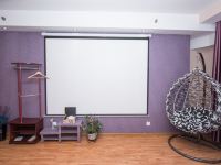 银川北欧世际酒店式公寓 - 紫色风情圆床房