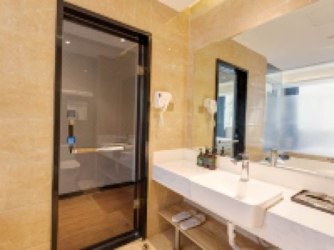 柏纳酒店(三门峡南站高阳山温泉店) - 温泉投影大床房