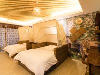 静栖度假酒店(广州汉溪长隆地铁站店) - 马尔代夫3D沙滩度假观景双床房