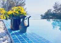 Zixing Xiyan · Hidden Lake and Pines Homestay (Dongjiang Lake Bailang Scenic Area) - สระว่ายน้ำแบบอินฟินิตี้