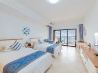 惠东双月湾旅途海景度假公寓 - 180度日出正面全海景双床房