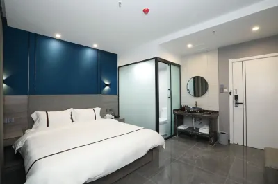 다화이수 호텔 (뤄양 룽먼 고속철도역 허커다) 뤄양/낙양 공과대학-왕청/왕성 캠퍼스 주변 호텔