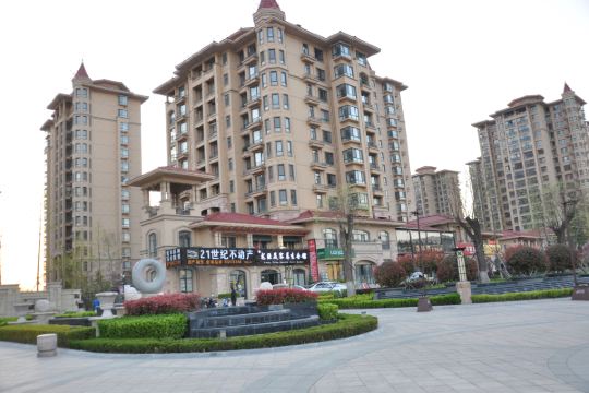 青岛西海岸新区奥特莱斯唐岛湾月亮湾民居酒店式公寓