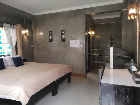 ห้องพักพร้อมเครื่องปรับอากาศ