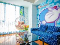 考拉亲子主题公寓(广州万达汉溪长隆地铁站店) - 蓝色胖胖猫亲子大床房