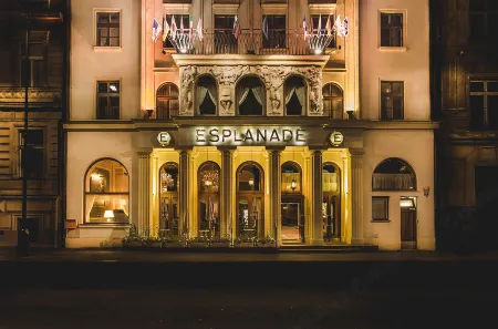 Esplanade Hotel Prague Отели рядом со станцией Главный вокзал Праги