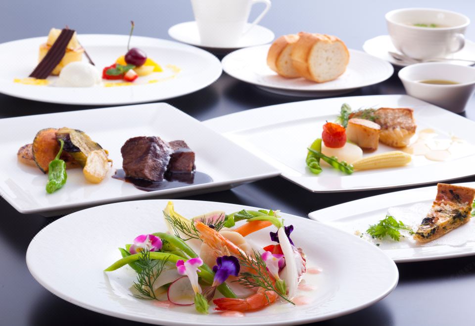 호텔 뉴 아와지 객실 전망