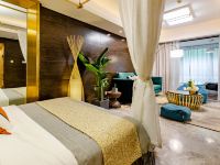 成都莱恩度假套房公寓 - 日式双大床投影套房
