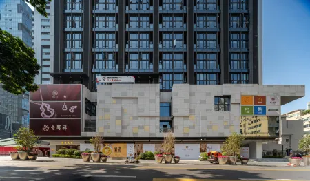 Time ONE International Apartment (Shenzhen Huaqiangbei Branch) Отели рядом с достопримечательностью «Shenzhen Postgraduate Teaching Spot， Shanghai University of Finance and Economics»