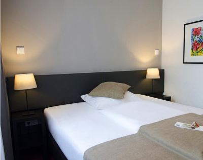 エコノミーシングルルーム ザ コーナー ホテル フランクフルトの写真