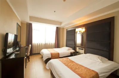Linyi Rujia Business Hotel Hotel di Linyi Railway Station Area
