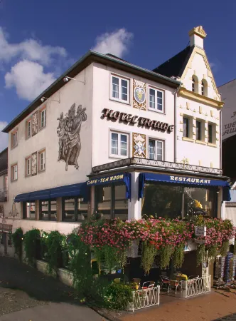 Hotel Traube Rüdesheim Отели в г. Бинген-на-Рейне