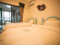 惠东万科双月湾六度海景酒店 - 豪华湾景情侣套房两室一厅