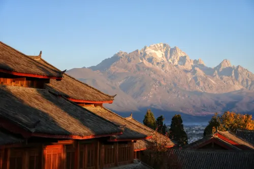 Ananas Valas Mulanjing • Garden Lishe Space Rizhao Jinshan Homestay (Lijiang Ancient City Branch) - مطابخ