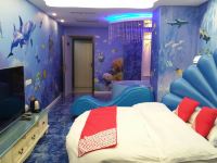 鸿瑞宾馆(黄石芜湖路店) - 蓝色海洋主题圆床房（无窗）