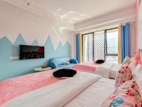 珠海十克拉国王主题公寓 - 杂技双床房