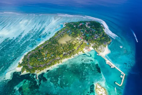 Adaaran Select Huduran Fushi - with 24Hrs Premium All Inclusive - 25 Minutes Away from Male