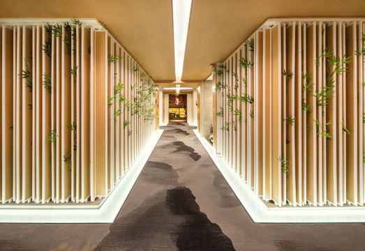 칭추 호텔 다롄 객실 인테리어