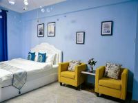 哈尔滨叶之蓝公寓 - 舒适一室大床房