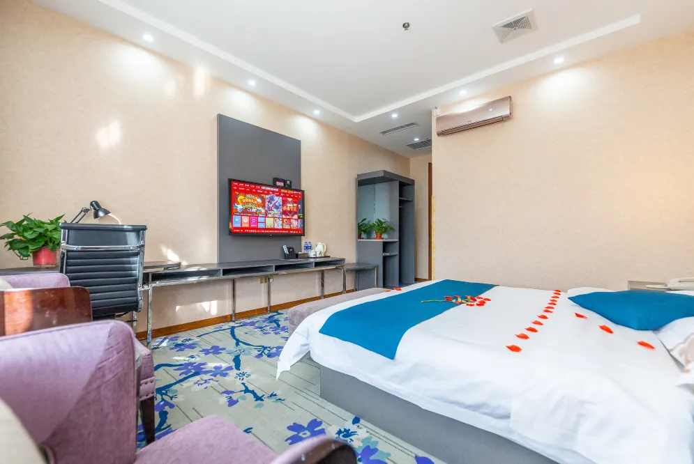 Wuyue Yuexin Hotel (Lanzhou Xinqu Zhongchuan Airport ) Phòng Photos