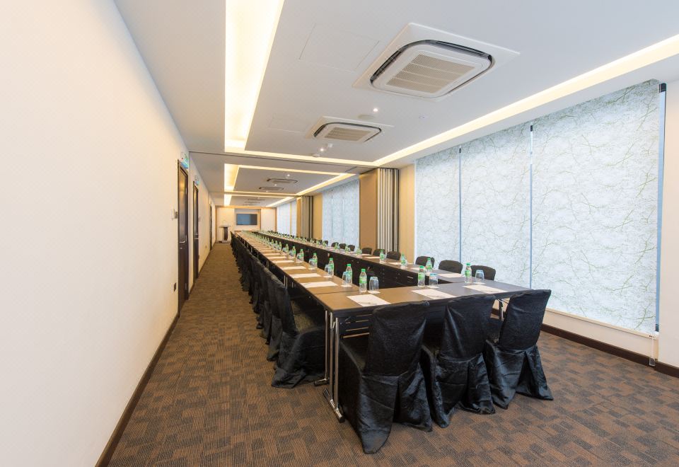 [더 스미스 하우스의 깨끗한 객실 내부]