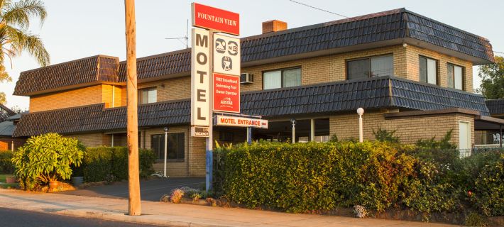 Fountain View Motel Hotéis em Dubbo