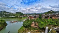 Tuwang Palace · Eight Halls, Furong Town (Waterfall View, Core Scenic Area)