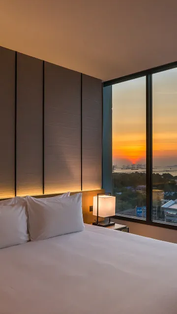 ห้องสวีทหนึ่งห้องนอนพร้อมวิวทะเล