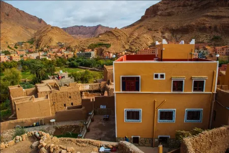 Les Jardins de Todgha Gorges de Todra Tinghir Отели в г. Тингир