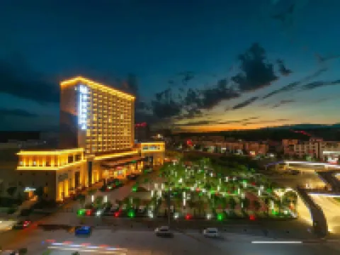 Huayang International Hotel Hotéis em Luonan