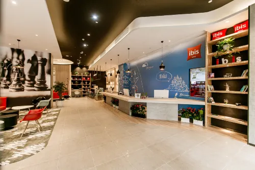 Ibis Hotel (Longxin Plaza, Changjiang South Road, Haimen) Öffentliche Flächen Photos
