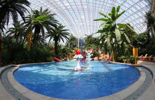 Aohua International Hot Spring Hotel Hotel di Linyi