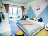 三亚海岛鹿城海景度假公寓 - 戏水海景大床房