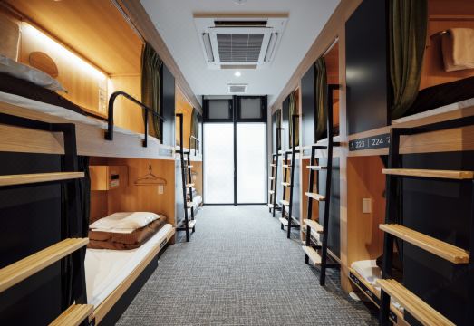 호스텔 깨끗한 욕실