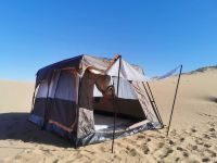 中卫腾格里向往沙漠国际露营基地 - 沙漠露营双人私享豪华帐篷（公共卫浴）