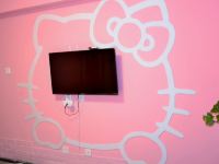 西安爱尚南门国际公寓 - 粉色Hello Kitty大圆床房