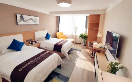 You Hotel (Liaocheng Dangdai Shopping Mall) Отели рядом с достопримечательностью «School of Continuing Education， Liaocheng Vocational and Technical College»