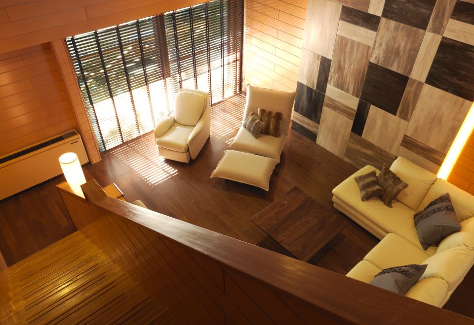 조잔케이 쓰루가 리조트 스파 모리 노 우타의 뷔페 식사 공간