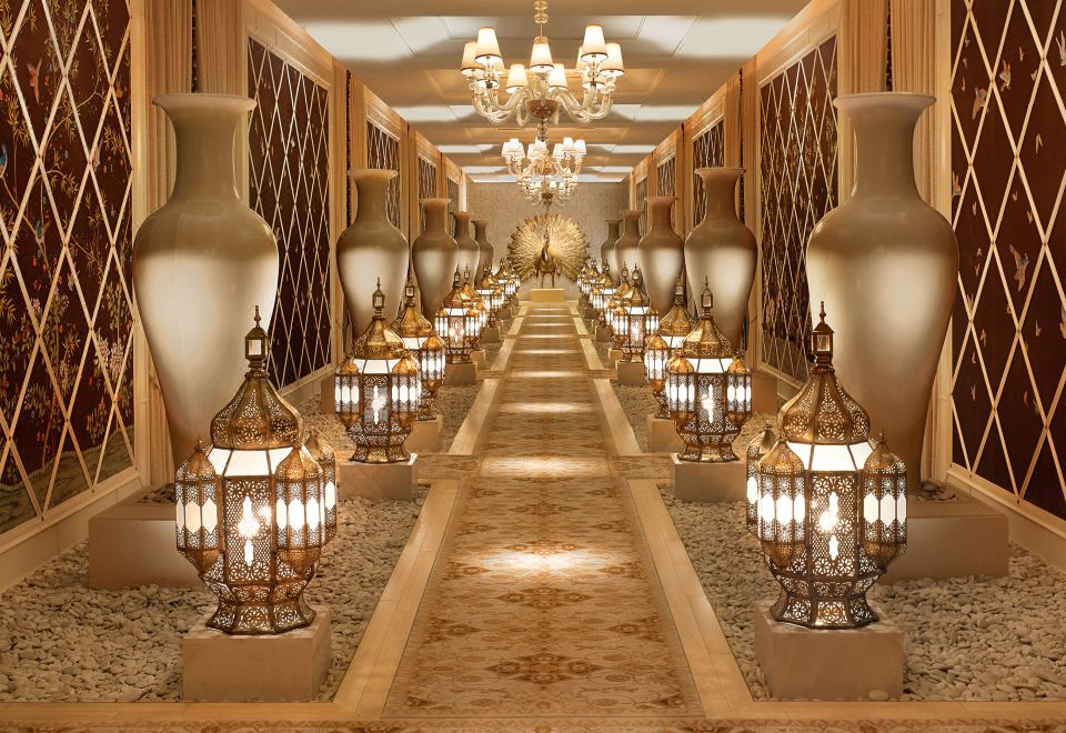 앙코르 앳 윈 라스베이거스 야외 수영장 전경